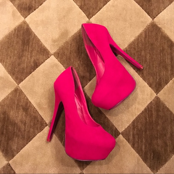 Super sexy Shiekh Raspberry pumps - Picture 2 of 7